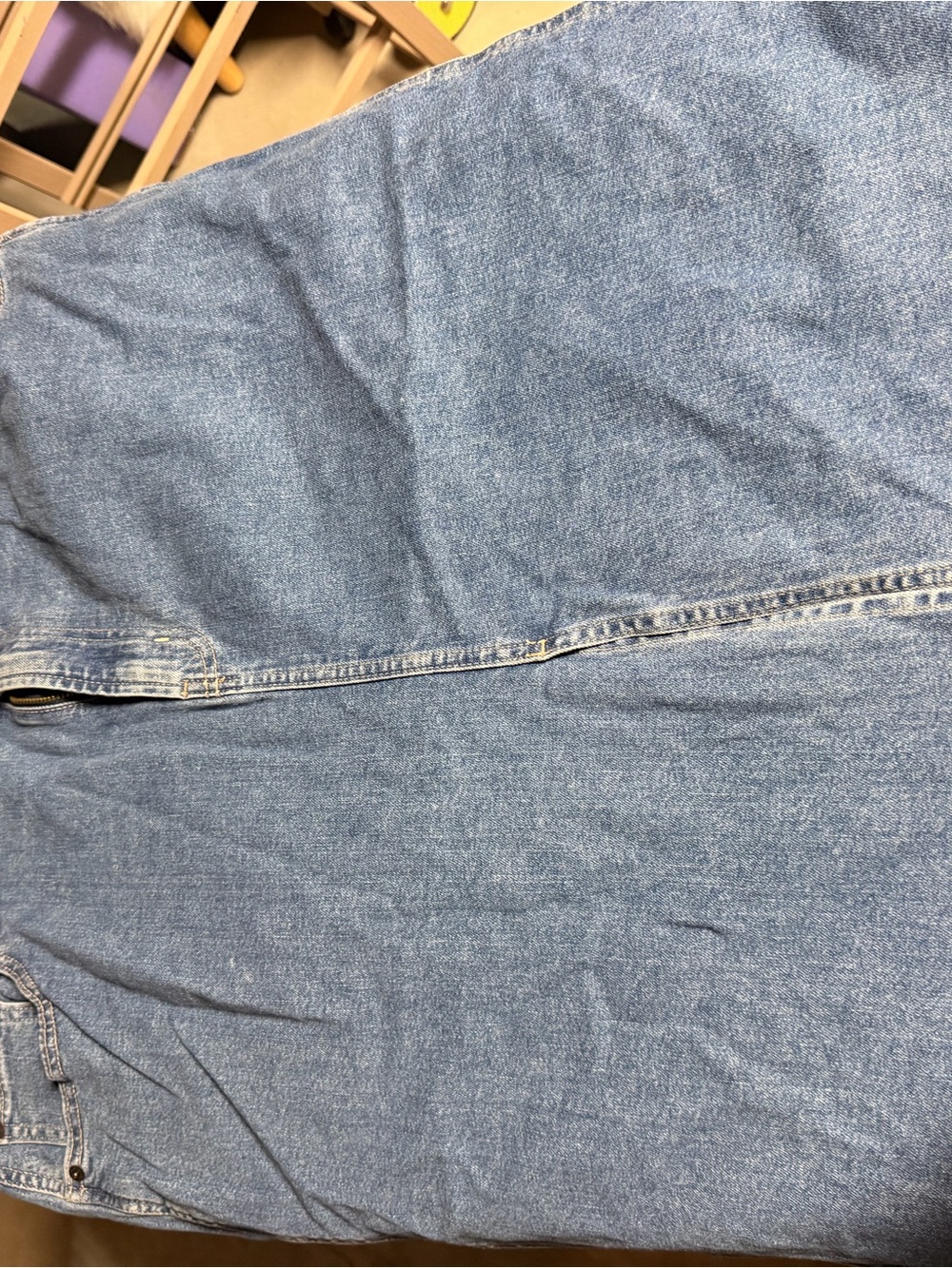 GAP Light Blue Denim Long Skirt